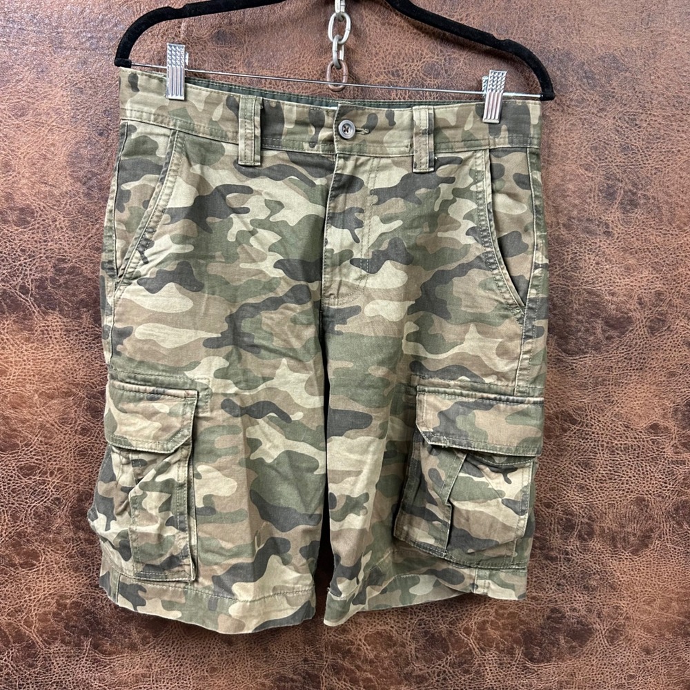 Amazon‎ Essentials Mens 30 Cargo Camouflage Shorts